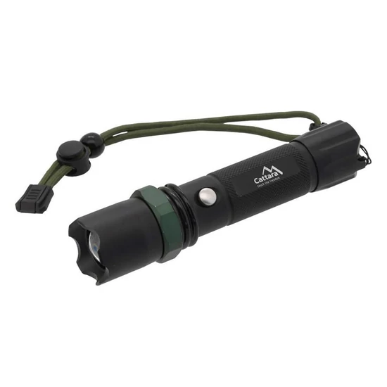 ZOOM LED zseblámpa – 150 lm, 3 világítási mód, övcsipesszel 13162