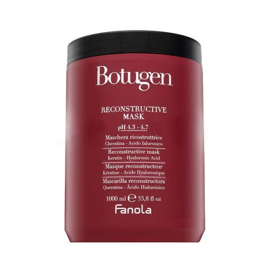 Fanola Botugen Reconstructive  – erősítő maszk száraz és töredezett hajra 1000 ml 121754