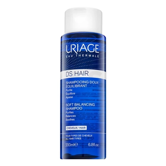 Uriage DS Hair Soft Balancing Shampoo sampon mindennapi használatra 200 ml 124301