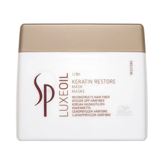 Wella Professionals SP Luxe Oil Keratin Restore Maszk sérült hajra 400 ml 79861