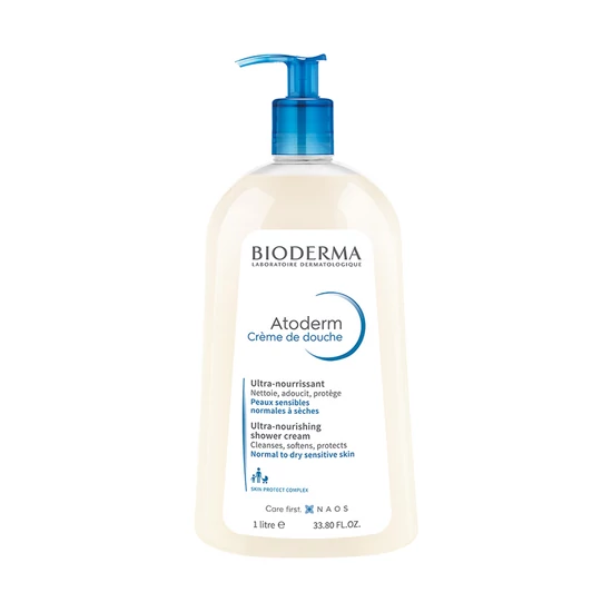 Bioderma Atoderm Crème de Douche – Tápláló Tusfürdőkrém – 1000 ml 137411