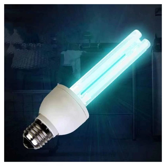 36W UVC Baktériumölő Izzó – Felület- és Légtér Sterilizáláshoz, E27 BECUV36W