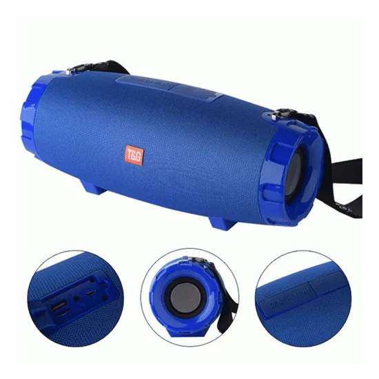 T&G Hordozható Bluetooth Hangszóró – 40W, 2400 mAh, AUX/USB/TF TG526