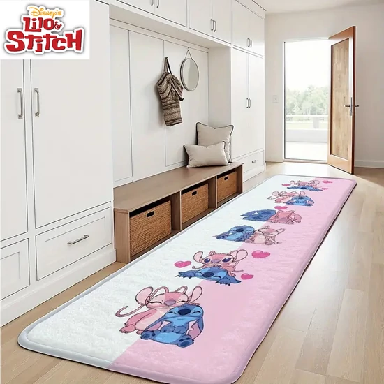 Stitch és Angel Love Couple szőnyeg – 300 × 60 cm XL3151062-3