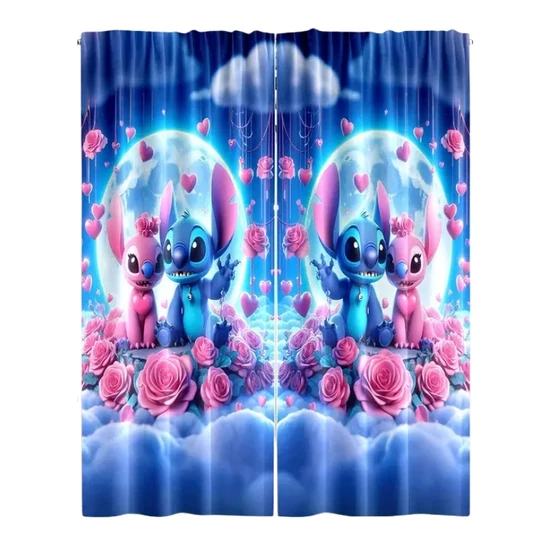 Disney Stitch Sötétítő Függöny 60 x 150 cm – 2db  KT1794989