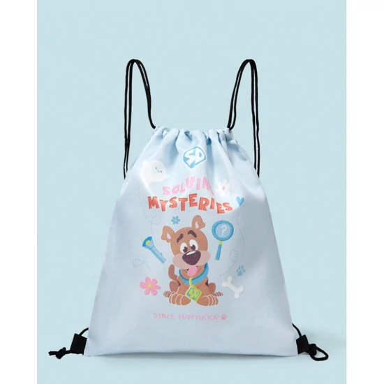 Scooby-Doo tornazsák – “Solving Mysteries” mintával, világoskék 69361055