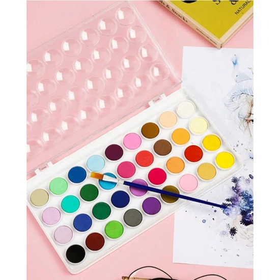 36 színű vízfesték készlet ecsettel 72664345