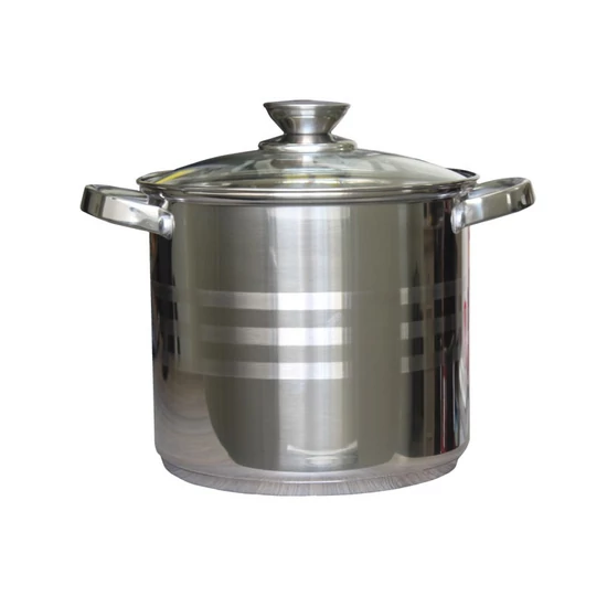 Rozsdamentes fazék üvegfedővel 5,6 liter 20 cm 5949062800720