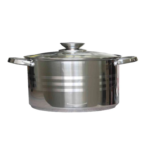 Rozsdamentes lábas üvegfedővel 3,2 liter 20 cm 5949062800805