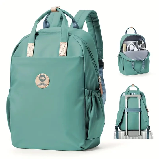 Iskolatáska, hátizsák sötét zöld UM129461-sz