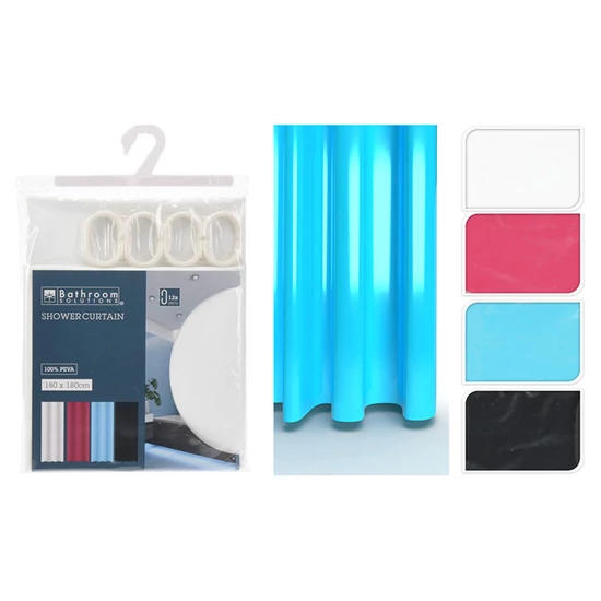 Zuhanyfüggöny 180*180cm Egyszínű 101002620