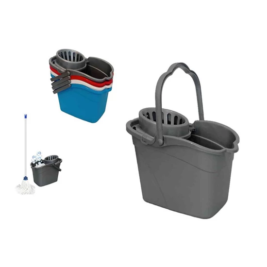 Felmosóvödör Szögletes 12 Literes 8606005431294