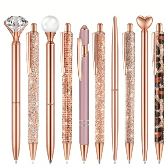 5 db díszes Golyóstoll Készlet – Zöld MK1614485-A