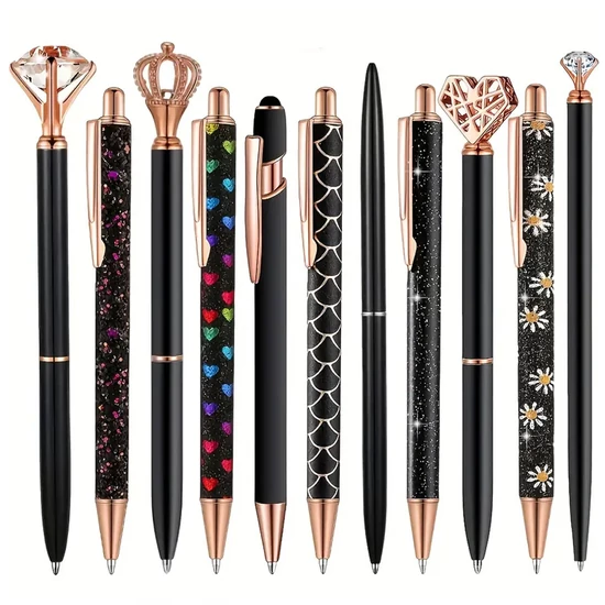 5 db díszes Golyóstoll Készlet – Zöld MK1614485-F