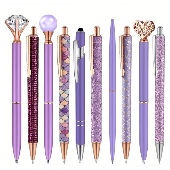 5 db díszes Golyóstoll Készlet – Zöld MK1614485-L