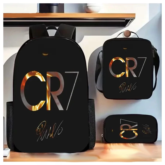 3 részes CR7 Ronaldo signature Hátizsák Készlet UR5005659