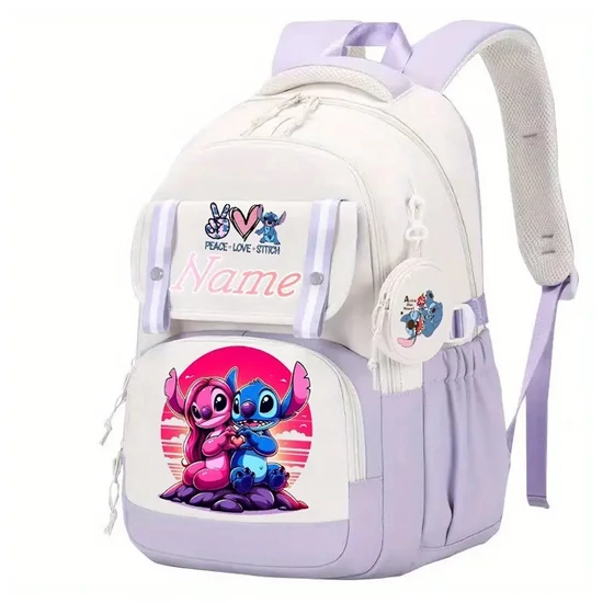 Disney Stitch személyre szabható hátizsák – Violet UY4311185-V