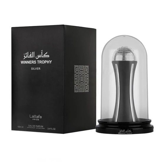 Lattafa Pride Al Khas Winners Trophy Silver Eau de Parfum – Uniszex – 100 ml – 143492