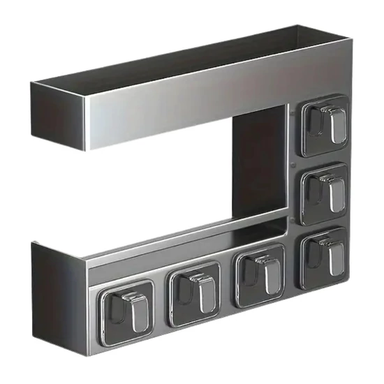 JOYBOS falra szerelhető fém fűszertartó 6 fűszerdobozzal GJ177755