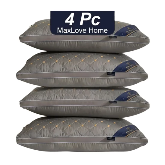 4 db luxus szállodai párna - Szürke MM3135850-2