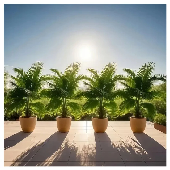 Nagy méretű mesterséges pálmafa 4 db TT3993138