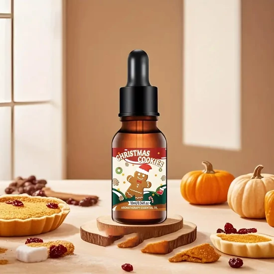 Gourmet Karácsonyi süti illatú esszenciális olaj, 10 ml XA1625886-cookies