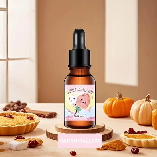 Gourmet Pillecukor illatú esszenciális olaj, 10 ml XA1625886-marshmallow