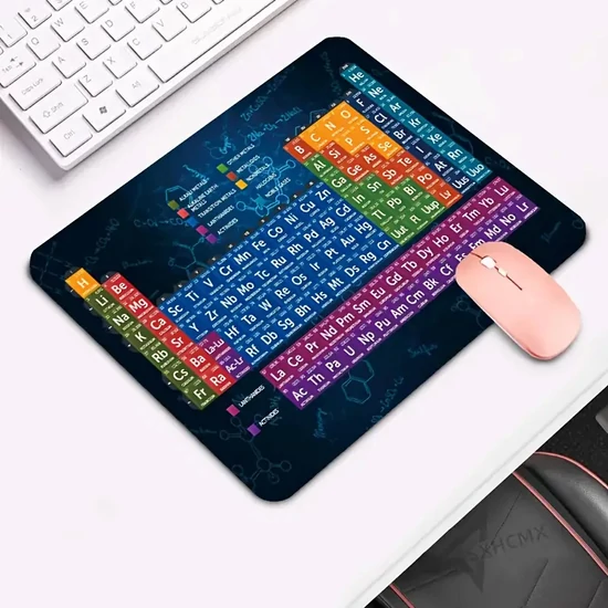 Egérpad Periódusos Rendszer Mintával – Színes, oktató jellegű dizájn YU909398-18x22