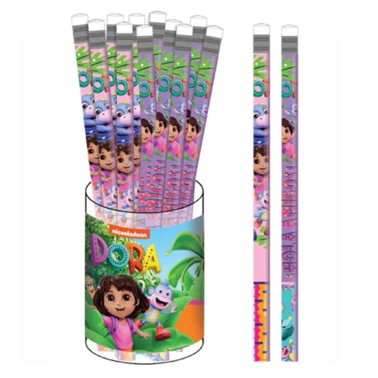 Dora a felfedező – HB grafitceruza radír véggel GIM34570600