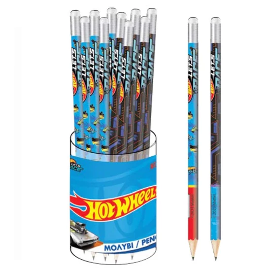 Hot Wheels – HB grafitceruza radír véggel GIM34930600-10