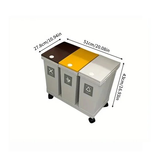 Nagy kapacitású konyhai szemetes – RP3471028-30, 30L