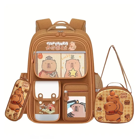 3 részes Capibara mintás táskaszett –  LW4087704