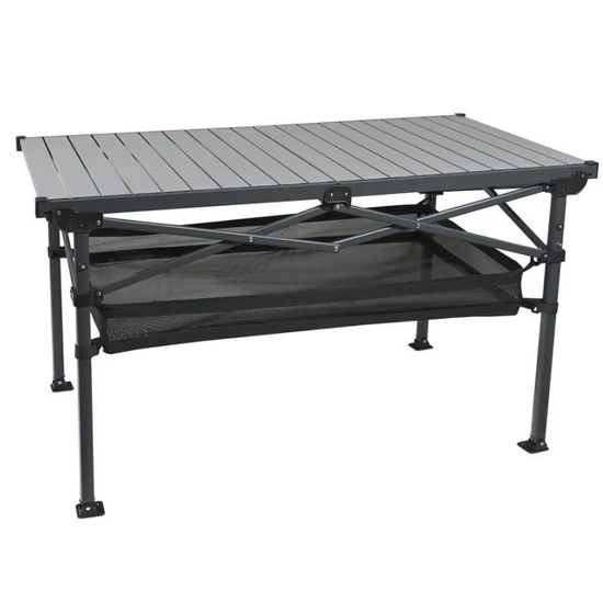 Camping asztal – ROLL DUE, összecsukható, 118 × 70 cm 13495