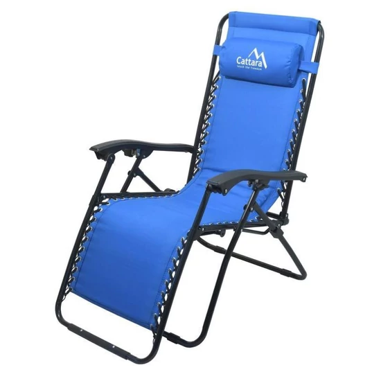 LIVORNO dönthető kempingszék – kék 13518