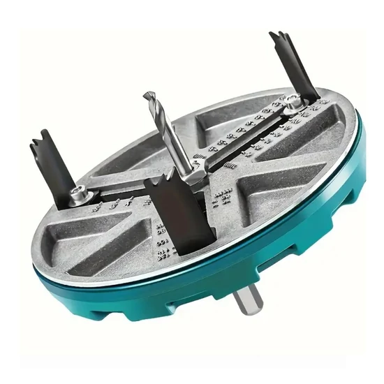 Állítható lyukfúró fúrószár – 4,32–12,7 cm átmérő, fém – BD69326