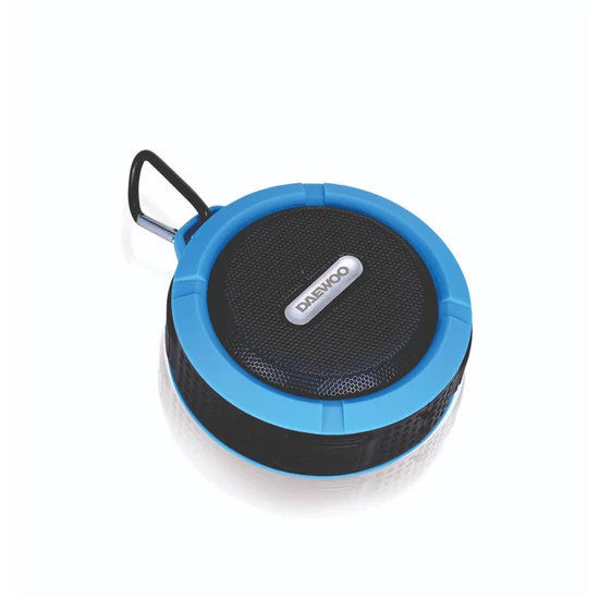 Daewoo hordozható Bluetooth hangszóró – Fekete/Kék DIBT2122BL