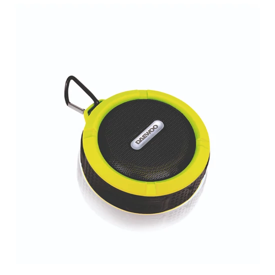 Daewoo hordozható Bluetooth hangszóró – Sárga DIBT2122YW