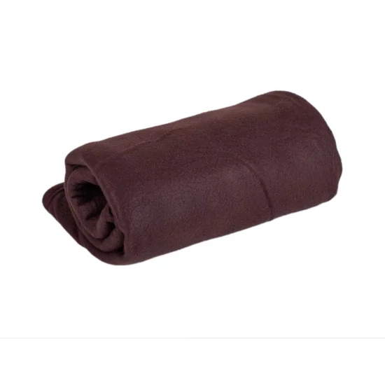 Sötétbarna plüss pléd  – 200x230 cm SP-B200