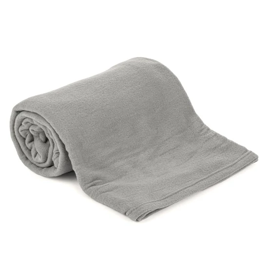 Szürke plüss pléd – 150×200 cm  SP-SZ150