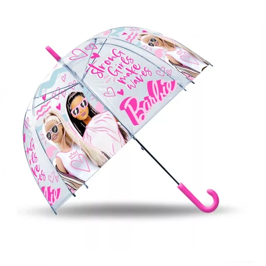 Barbie Strong Girls gyerek átlátszó esernyő Ø70 cm 
EWA00011BB