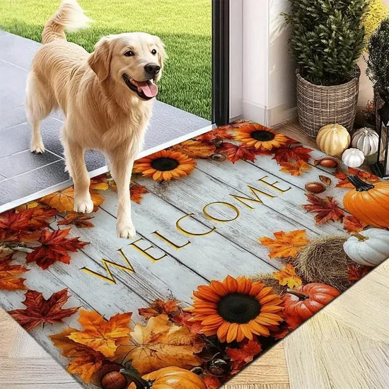 Őszi mintás „Welcome” bejárati lábtörlő 80x120 FU4121245-81