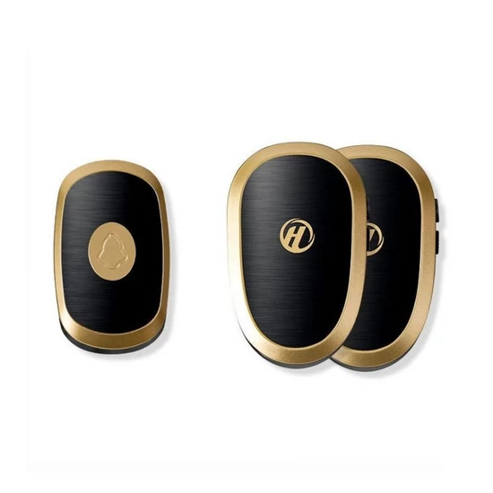 Vezeték nélküli ajtócsengő szett 2+1 holm0009