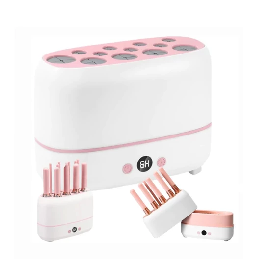 Elektromos sminkecset-szárító időzítővel, 12 ecsetes kapacitással – 27504