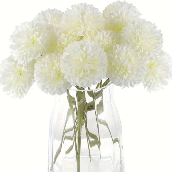 12 db Fehér Művirág WV3866838-2