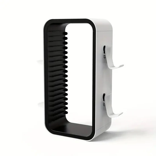 XBOX/PS játék tároló állvány – 18 lemez kapacitással és kontroller tartóval GG1466425