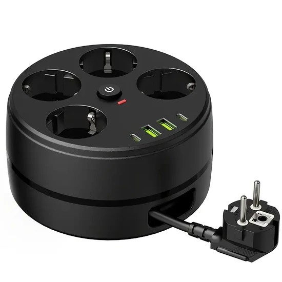 8 az 1-ben kerek elosztó YE4433413-black