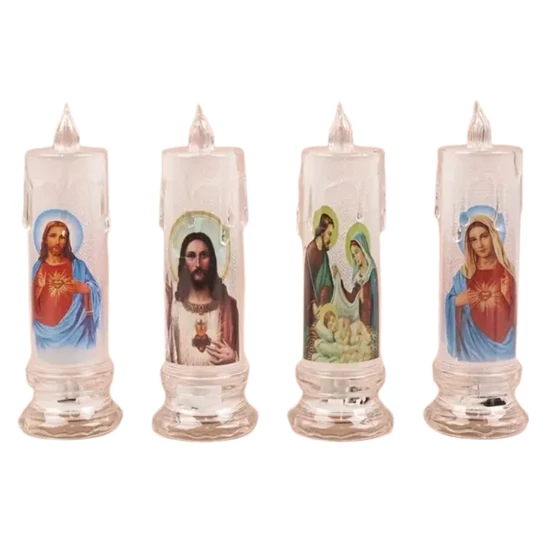 4 db LED Lángmentes Ima Gyertya WF2070722