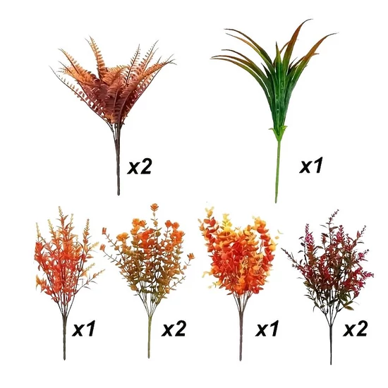 9 darabos Őszi Művirág Csokor Szett PC246341