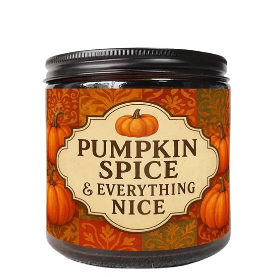 Hosszú Égésű Levendula Illatú (Barna) Gyertya QN4845168-3