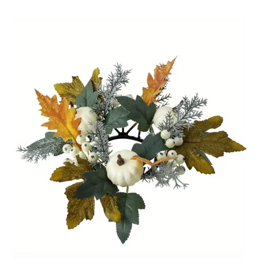 Őszi Gyertyatartó gyűrű  – 7,5×25 cm YX6029560-2